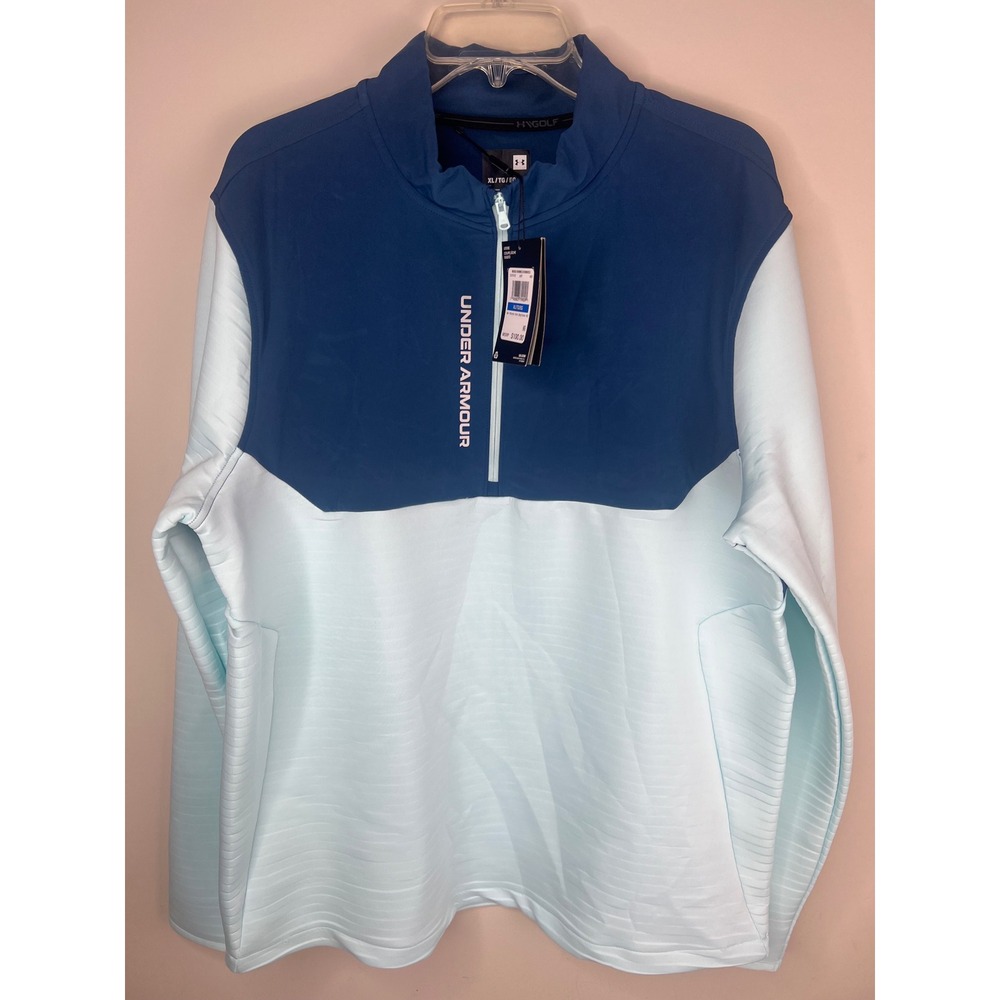 NEW Under Armour Storm Evo Daytona Half-Zip Golf Pullover Blue XL WITH TAGS